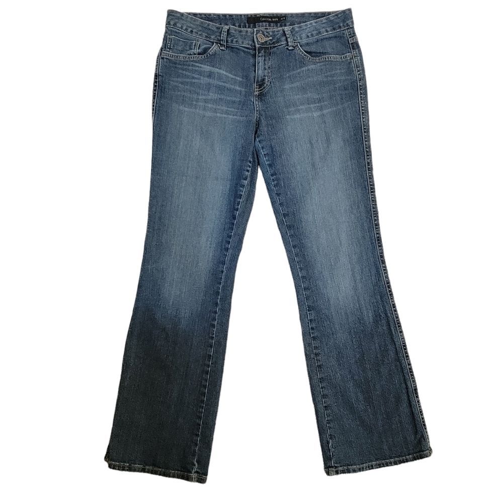 Calvin Klein Ultimate Bootcut Jeans 30/10 Womens Blue Denim Stretch WG31A470